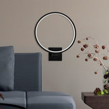 Aplica de perete Circle 13309, Negru - Negru, SKU 119FRS1105