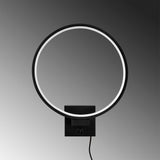 Aplica de perete Circle 13309, Negru - Negru, SKU 119FRS1105