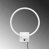 Aplica de perete Circle 13309, Negru - Alb, SKU 119FRS1105