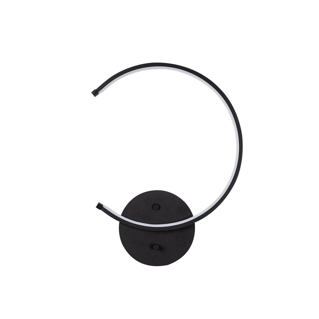 Aplica de perete Moon Circle 13328, Negru - Negru, SKU 119FRS1107