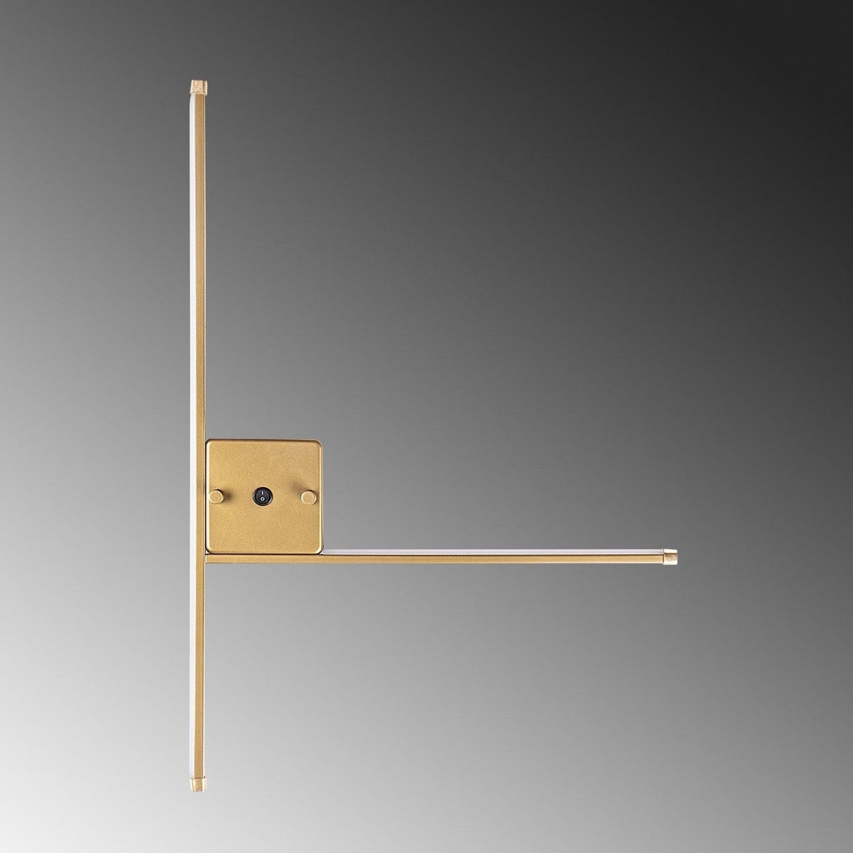 Aplica de perete "L" 13615, Negru - Auriu, SKU 119FRS1129