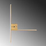 Aplica de perete "L" 13615, Negru - Auriu, SKU 119FRS1129