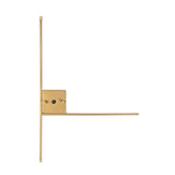 Aplica de perete "L" 13615, Negru - Auriu, SKU 119FRS1129