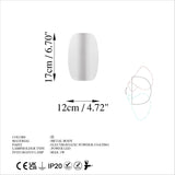 Aplica de perete Heybe 13624, Auriu - Crom, SKU 119FRS1142