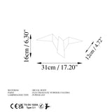 Aplică de perete Pacalı - 13503 - M, Auriu, Ø7x12 cm