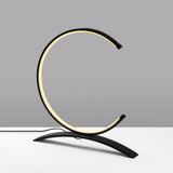 Veioză Moon Circle 13330, Negru