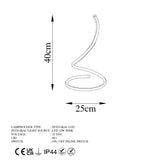 Veioză Arc Table Lamp 13286 - Auriu, SKU 119FRS1411