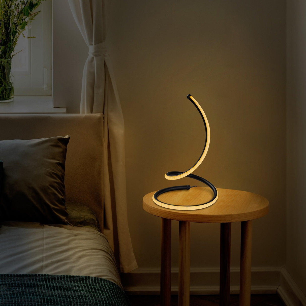 Veioză Arc Table Lamp 13286 - Negru, SKU 119FRS1411
