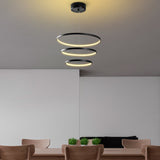 Lustră Simit - 13697, Negru, Ø16x80 cm