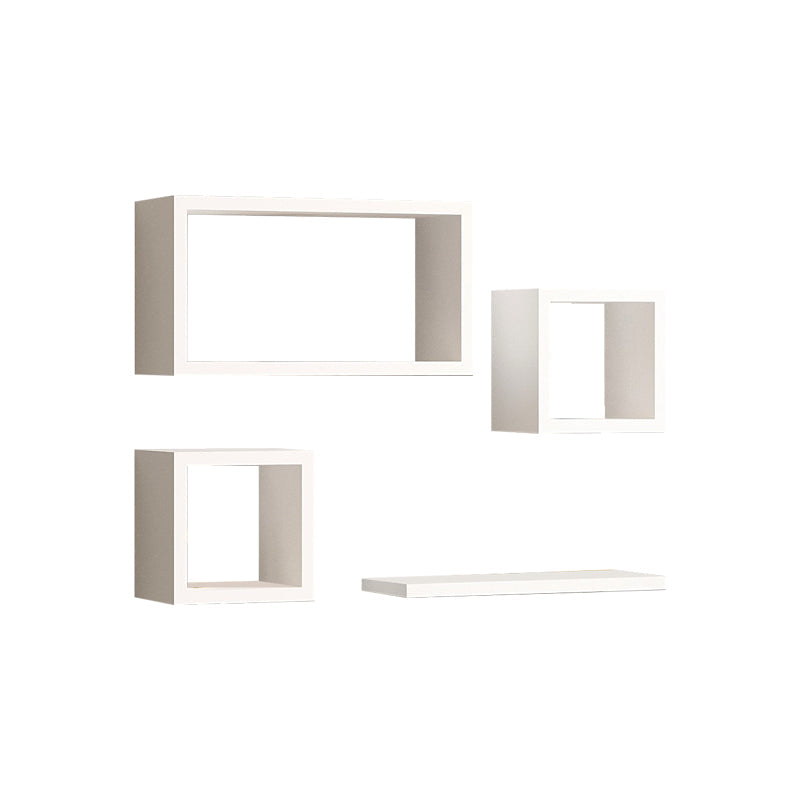 Set rafturi de perete 3 buc Babine  Alb - Antracit - Stejar 84x15x44 cm - Set rafturi de perete 3 buc Babine  Alb - Antracit - Stejar 84x15x44 cm - 120-000451