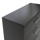 Comoda cu 4 sertare OlympusStejar 80x40x95 40x80 - Wenge