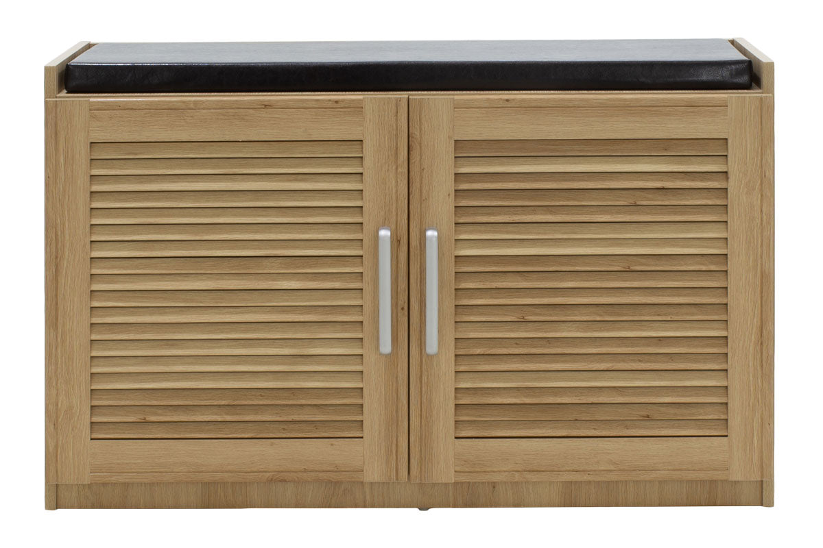 Dulap pantofi cu banca Crispy  94x35x60cm - Sonoma