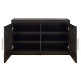 Dulap pantofi cu banca Crispy  94x35x60cm - Maro