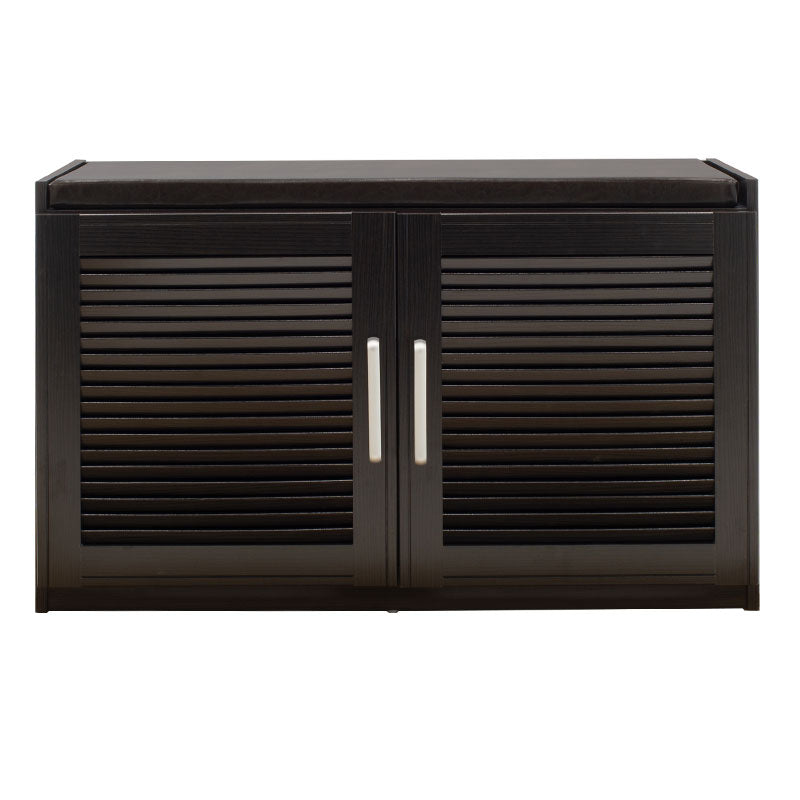 Dulap pantofi cu banca Crispy  94x35x60cm - Maro