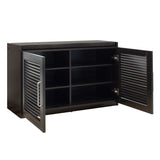 Dulap pantofi cu banca Crispy  94x35x60cm - Maro