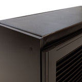 Dulap pantofi cu banca Crispy  94x35x60cm - Maro