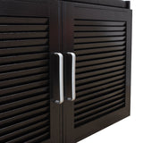 Dulap pantofi cu banca Crispy  94x35x60cm - Maro