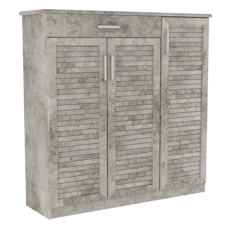 Dulap pantofi  MDF, Sante 30 perechi, 120 x37 x 123cm - Dulap pantofi  MDF, Sante 30 perechi, 120 x37 x 123cm