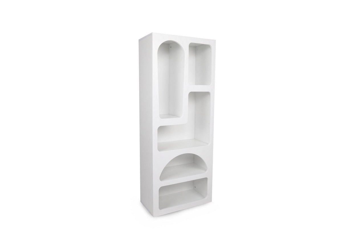 Bibliotecă Venüs, Diverse culori, 60x32x150 cm - Alb | SKU: 125GLN1221 | Bibliotecă Venüs, 60x32x150 cm, varianta Alb, produs pentru amenajarea locuinței, disponibil online în România la CasaMob