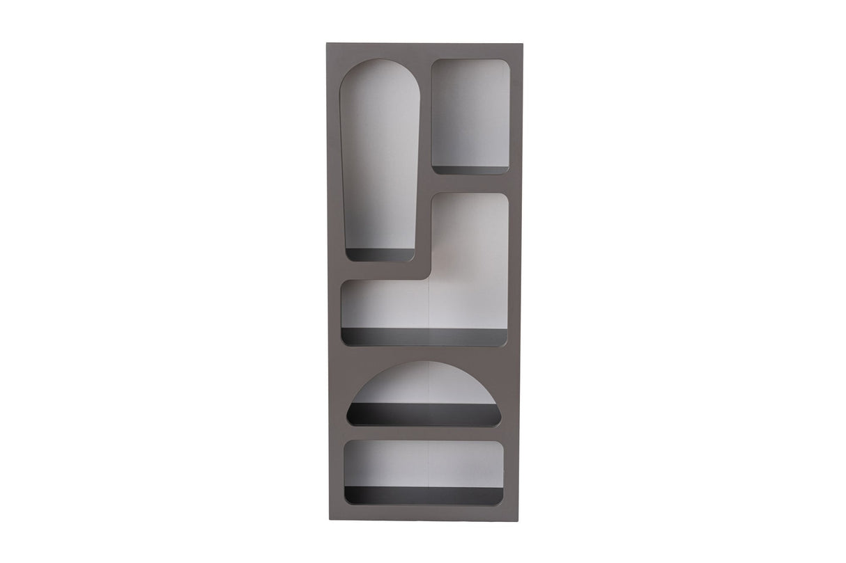 Bibliotecă Venüs, Diverse culori, 60x32x150 cm - Antracit | SKU: 125GLN1223 | Bibliotecă Venüs, 60x32x150 cm, varianta Antracit, produs pentru amenajarea locuinței, disponibil online în România la CasaMob