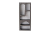 Bibliotecă Venüs, Diverse culori, 60x32x150 cm - Antracit | SKU: 125GLN1223 | Bibliotecă Venüs, 60x32x150 cm, varianta Antracit, produs pentru amenajarea locuinței, disponibil online în România la CasaMob