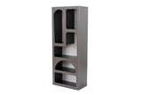 Bibliotecă Venüs, Diverse culori, 60x32x150 cm - Antracit | SKU: 125GLN1223 | Bibliotecă Venüs, 60x32x150 cm, varianta Antracit, produs pentru amenajarea locuinței, disponibil online în România la CasaMob