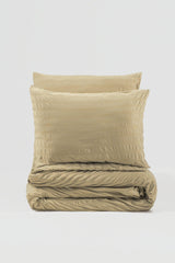 Set lenjerie de pat dublă Crepe, Diverse culori, 200x220 cm - Bej | SKU: 129CTN2862 | Set lenjerie de pat dublă Crepe, 200x220 cm, varianta Bej, produs pentru amenajarea locuinței, disponibil online în România la CasaMob