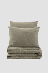 Set lenjerie de pat dublă Crepe, Diverse culori, 200x220 cm - Mink | SKU: 129CTN2864 | Set lenjerie de pat dublă Crepe, 200x220 cm, varianta Mink, produs pentru amenajarea locuinței, disponibil online în România la CasaMob