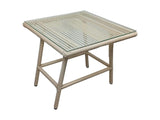 Set De Lounge De Grădină Shangai 8, Crem, 158X62X62 Cm - Crem, SKU 134JML1215