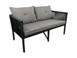 Set De Lounge De Grădină Shangai 8, Crem, 158X62X62 Cm - Gri, SKU 134JML1215