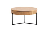 Set 2 măsuțe de cafea Islo, Diverse culori, Diverse dimensiuni - Natur - 70x40x70 cm | SKU: 141HWR1141 | Set 2 măsuțe de cafea Islo, varianta Natur - 70x40x70 cm, produs pentru amenajarea locuinței, disponibil online în România la CasaMob