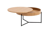 Set 2 măsuțe de cafea Islo, Diverse culori, Diverse dimensiuni - Natur - 70x40x70 cm | SKU: 141HWR1141 | Set 2 măsuțe de cafea Islo, varianta Natur - 70x40x70 cm, produs pentru amenajarea locuinței, disponibil online în România la CasaMob