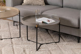 Set 2 măsuțe de cafea Mandy, Diverse culori, 60x80x51 cm - Bej | SKU: 141HWR1144 | Set 2 măsuțe de cafea Mandy, 60x80x51 cm, varianta Bej, produs pentru amenajarea locuinței, disponibil online în România la CasaMob