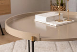 Set 2 măsuțe de cafea Mandy, Diverse culori, 60x80x51 cm - Bej | SKU: 141HWR1144 | Set 2 măsuțe de cafea Mandy, 60x80x51 cm, varianta Bej, produs pentru amenajarea locuinței, disponibil online în România la CasaMob