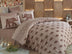 Maro - Maro deschis | SKU: 143EPJ1638 | Set lenjerie de pat dublă Fil, 220x240 cm, varianta Maro - Maro deschis, produs pentru amenajarea locuinței, disponibil online în România la CasaMob