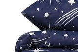 Set Lenjerie Halley, Diverse culori, Diverse dimensiuni - Albastru închis - Alb - 160x240 cm | SKU: 143EPJ1757 | Set Lenjerie Halley, varianta Albastru închis - Alb - 160x240 cm, produs pentru amenajarea locuinței, disponibil online în România la CasaMob