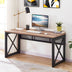 Birou Exclusive, Maro - Negru, 120x60x75 cm, SKU 145NDC1157, imagine 1