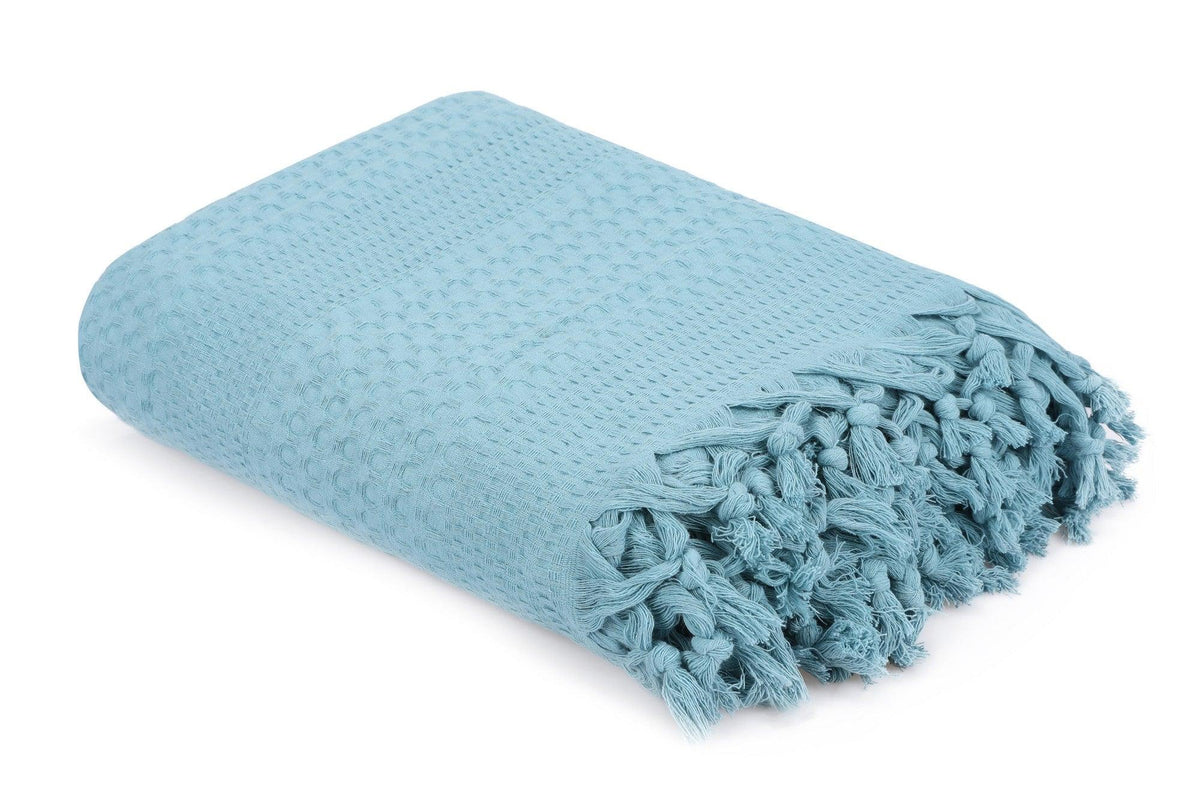Cuvertură de pat double, Verde, 240x220 cm, SKU 157SHS5214