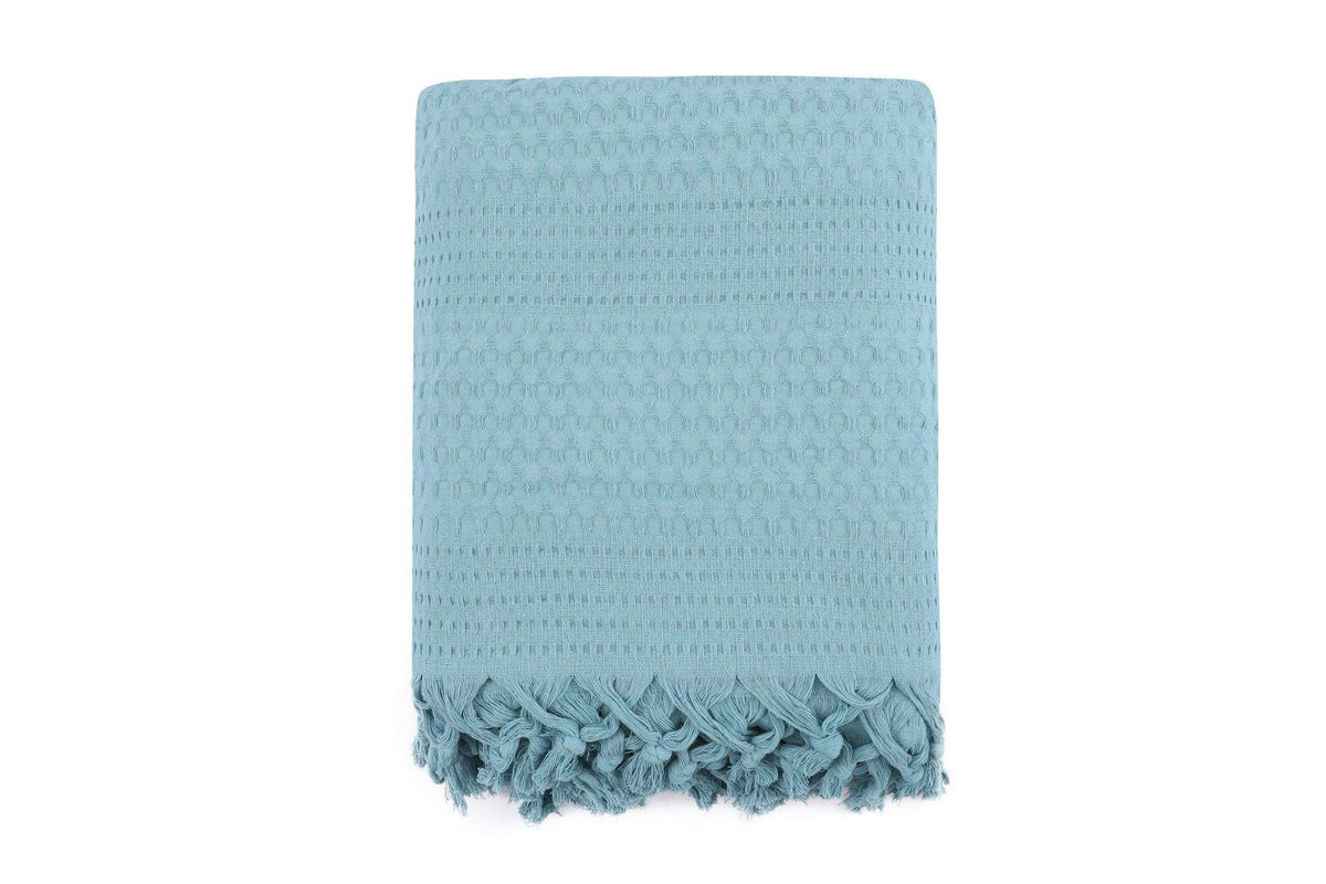 Cuvertură de pat double, Verde, 240x220 cm, SKU 157SHS5214