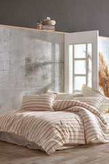 Set lenjerie de pat dublă Solaris, Diverse culori, 240x260 cm - Roșu cărămiziu - Crem | SKU: 157SHS6357 | Set lenjerie de pat dublă Solaris, 240x260 cm, varianta Roșu cărămiziu - Crem, produs pentru amenajarea locuinței, disponibil online în România la CasaMob