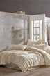 Mink - Crem | SKU: 157SHS6358 | Set lenjerie de pat dublă Solaris, 240x260 cm, varianta Mink - Crem, produs pentru amenajarea locuinței, disponibil online în România la CasaMob