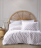 Set lenjerie de pat dublă Oslo, Diverse culori, 240x260 cm - Roșu cărămiziu - Alb | SKU: 157SHS6418 | Set lenjerie de pat dublă Oslo, 240x260 cm, varianta Roșu cărămiziu - Alb, produs pentru amenajarea locuinței, disponibil online în România la CasaMob