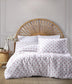 Roșu cărămiziu - Alb | SKU: 157SHS6418 | Set lenjerie de pat dublă Oslo, 240x260 cm, varianta Roșu cărămiziu - Alb, produs pentru amenajarea locuinței, disponibil online în România la CasaMob