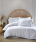 Mentă - Alb | SKU: 157SHS6419 | Set lenjerie de pat dublă Oslo, 240x260 cm, varianta Mentă - Alb, produs pentru amenajarea locuinței, disponibil online în România la CasaMob