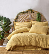 Set lenjerie de pat dublă Lucca, Diverse culori, 240x260 cm - Galben | SKU: 157SHS6440 | Set lenjerie de pat dublă Lucca, 240x260 cm, varianta Galben, produs pentru amenajarea locuinței, disponibil online în România la CasaMob