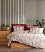 Set lenjerie de pat dublă Avva, Diverse culori, 200x220 cm - Bordo - Alb | SKU: 157SHS6456 | Set lenjerie de pat dublă Avva, 200x220 cm, varianta Bordo - Alb, produs pentru amenajarea locuinței, disponibil online în România la CasaMob
