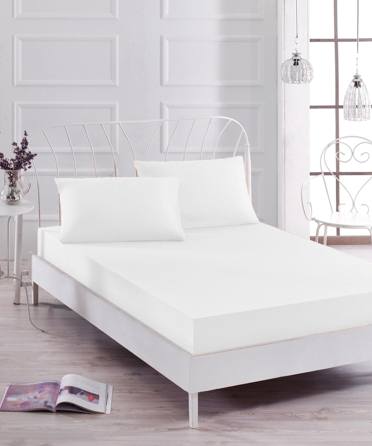Set Lenjerie Düzboya, Diverse culori, Diverse configurații, Diverse dimensiuni - Alb - 160x200 cm - 3 bucăți | SKU: 162ELR0645 | Set Lenjerie Düzboya, varianta Alb - 160x200 cm - 3 bucăți, produs pentru amenajarea locuinței, disponibil online în România la CasaMob