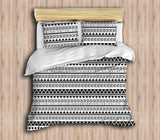 Set Lenjerie Artec, Negru - Alb, Diverse configurații, Diverse dimensiuni - 220x240 cm - 4 bucăți | SKU: 162ELR1273 | Set Lenjerie Artec, Negru - Alb, varianta 220x240 cm - 4 bucăți, produs pentru amenajarea locuinței, disponibil online în România la CasaMob