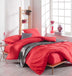 Roșu - 220x240 cm - 4 bucăți | SKU: 162ELR1405 | Set Lenjerie Düzboya, varianta Roșu - 220x240 cm - 4 bucăți, produs pentru amenajarea locuinței, disponibil online în România la CasaMob
