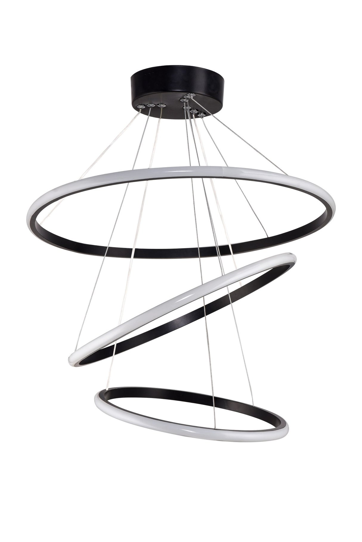 Lustră Ursae Black-Yellow Light, Negru